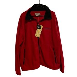 NWT River City Casino St. Louis Red Fleece Pullover Men’s XL